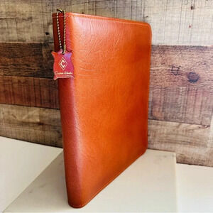 Unisex NWOT Vintage 1960's Leather Portfolio made in Canada by Cooper-Weeks